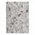 Sivý koberec Universal Berlin Marble, 80 x 150 cm