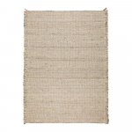 Sivý vlnený koberec Zuiver Frills, 170 x 240 cm