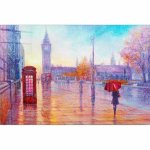 Sklenený obraz 100x70 cm London - Wallity