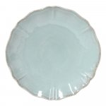 Tyrkysovomodrý kameninový tanier Costa Nova Alentejo, ⌀ 27 cm