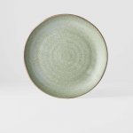 Zelený keramický tanier MIJ Fade, ø 24 cm