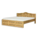 Drewmax LK703 posteľ 180 cm , jasný vosk