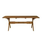 Drewmax MO118 drevený záhradný stôl, dub