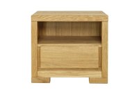 Drewmax SN210 drevený nočný stolík, dub