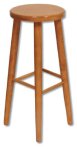 Drewmax Stolička barová KT241, výška 70 cm