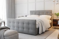 Futura KLEO čalúnená manželská posteľ 160 x 200 cm, COSMIC 160