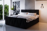 Futura MILANO 3 čalúnená posteľ 160x200, COSMIC 100