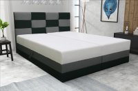 Futura MONA čalúnená manželská posteľ 140 x 200 cm, COSMIC 100, 160