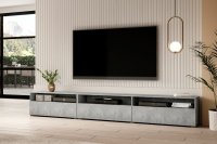 NajlacnejsiNabytok Baros TV stolík s možnosťou zavesenia-beton