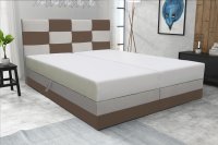 NajlacnejsiNabytok MONA čalúnená manželská posteľ 160 x 200 cm, COSMIC 800, 10