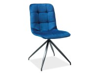 NajlacnejsiNabytok TEXO jedálenská stolička, modrá