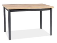 Signal ADAM jedálenský stôl 100x60 cm, dub Artisan / čierna