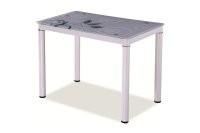Signal DAMAR jedálenský stôl 80x60 cm, biely