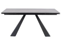 Signal SALVADORE jedálenský stôl 120, šedá / čierna