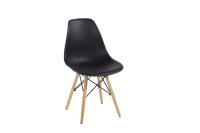 VerDesign CINKLA 2 jedálenská stolička, buk/čierna