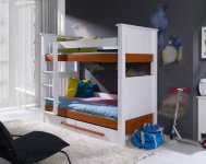 ArtBed Detská poschodová posteľ CASIMIR Prevedenie: Morenie - Akryl