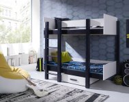 ArtBed Detská poschodová posteľ NESTOR Prevedenie: Morenie - Akryl