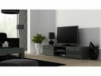 ArtCam TV stolík SOHO 180 cm Farba: Sivá/sivý lesk
