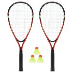 Crossmintonový set NILS NRS001 červený