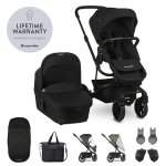 EASYWALKER Set XXL kočík kombinovaný  Harvey3 Shadow Black s príslušenstvom