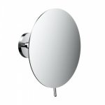 Emco Cosmetic mirrors Pure - Nástenné okrúhle holiace a kozmetické zrkadlo, Ø 190 mm, 3 násobné zväčšovanie, chróm 109400106