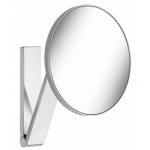 Keuco iLook move - Kozmetické zrkadlo bez osvetlenia, trojrozmerné nastaviteľné rameno, 5x zväčšenie, ø 212 mm, chróm 17612010000