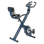 KLARFIT AZURA PRO X-BIKE, BICYKEL NA DOMACI TRENING, DO 100 KG, MERAC TEPU, SKLAPACI, MODRY,10030579