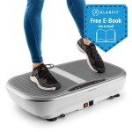 KLARFIT VIBE 3DX PRO, VIBRACNA PLOSINA, 2 X 200 W, 3D REZIM, DIALKOVY OVLADAC, BIELA, 10033202