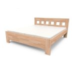 Kvalitná masívna posteľ JANA SENIOR 200 x 140 cm BUK morenie wenge