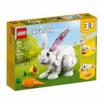 LEGO CREATOR 3 V 1 BIELY KRALIK /31133/