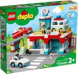 LEGO DUPLO GARAZ A AUTOUMYVAREN /10948/