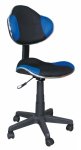 Signal Detská stolička Q-G2 | čierno-modrá