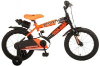 VOLARE - Detský bicykel pre chlapcov Sportivo Neon Orange Black 16