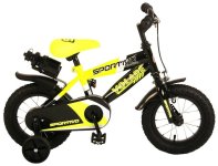 VOLARE - Detský bicykel pre chlapcov Sportivo Neon Yellow Black 12