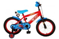 VOLARE - Detský bicykel Spider-Man – chlapčenský – 16 palcový – modro-červený