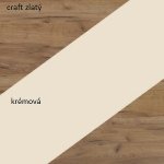 WIP Komoda NOTTI  | 03 Farba: craft zlatý / krémová / craft zlatý