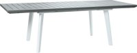 Záhradný stôl Keter Harmony rozkladací biely / svetlo šedý