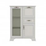 Komoda s barom 1D1W1S1B, woodline krem, TIFFY 09