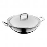 Panvica Wok s dvomi uchami Ø 36 cm nehrdzavejúca oceľ WMF