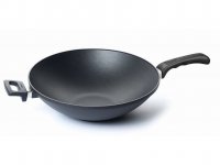 Woll Titánová panvica Wok rukoväťou Titanium Nowo 32 cm