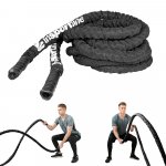 Posilňovacie lano inSPORTline Wave Rope 38 mm - 15 m