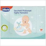 CHICCO Vrecúška parfumované na plienky, 50 ks 39000