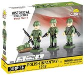 Cobi Cobi 3 figurky s doplňky Polská pěchota 1939, 30 k CBCOBI-2052