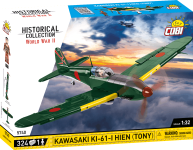 Cobi Cobi 5740 II WW Kawasaki KI-61-I HIEN (Tony), 1:32, 324 k, 1 f CBCOBI-5740