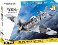 Cobi Cobi 5741 II WW Focke-Wulf FW 190 A-3, 1:32, 382 k, 1 f CBCOBI-5741