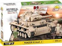 Cobi Cobi II WW Panzer III Ausf J, 2 v 1, 780 k, 2 f CBCOBI-2562