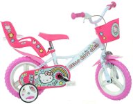 DINO Bikes DINO Bikes - Detský bicykel 12" 124RL-HK2  Hello Kitty 2 124RL-HK2
