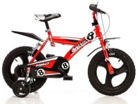 DINO Bikes DINO Bikes - Detský bicykel 14" 143GLN - červený 2017 143GLN