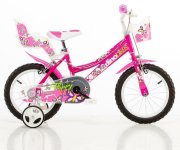DINO Bikes DINO Bikes - Detský bicykel 14" 146R - ružový 2017 146R
