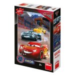 Dino toys Dino CARS 3: Víťazné kolo 100XL neon Puzzle DN394131